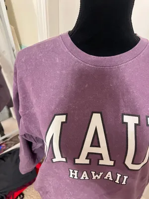 Purple maui crewneck thumbnail 2