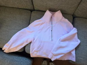 Lululemon Scuba Half-Zip Meadowsweet Pink thumbnail 1