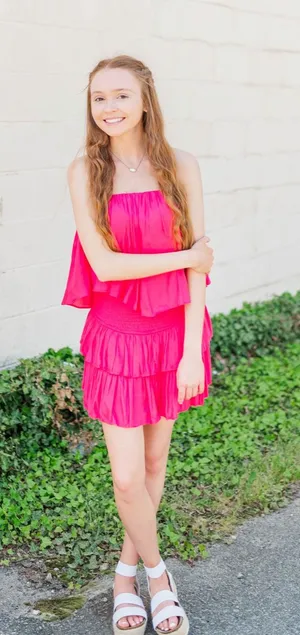 Mustard Seed Pink Romper thumbnail 1