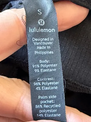 lululemon athletica Black Women's Track Joggers small thumbnail 4