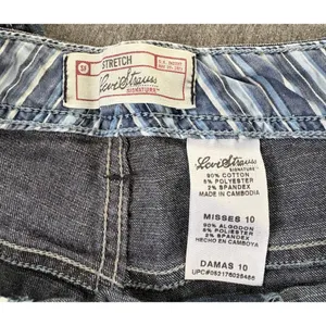 Levi Strauss Signature | Women's Stretch Straight Seamed Denim Jeans | 10 thumbnail 5