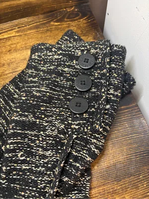 UGG Black And Silver Shimmer Tall‎ Cardy Knit Boots Size 6 thumbnail 4