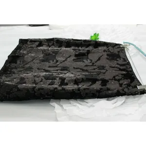 Romeo and Juliet Couture Black Velvet Sequin Skirt Pencil Straight Size MED thumbnail 5