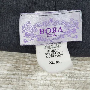 VTG Bora Prom Dress XL Black Bling Accent Sheer Layer Fairy Goth Evening Gown thumbnail 2