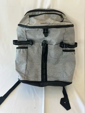 Gray Men’s Backpack with Black Trim Adidas Black And Gray Backpack unisex thumbnail 1