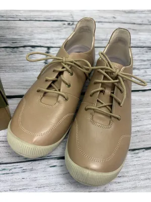 KEEN Lorelai II Women's Tan Leather Lace Up Sneaker Shoes Sz 10.5 (41) w/ BOX thumbnail 4