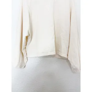 NWT Zara Cape Sleeve Cotton Shirt Size Medium Cream Beau Embroidered 4424/151 thumbnail 10