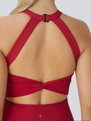 Halara SoftlyZero™Airy Backless Twisted Cool Touch Dance Active Dress-Easy peezy thumbnail 5