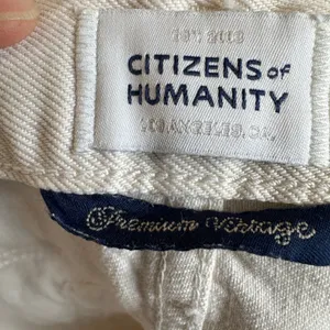 Citizens of Humanity White Micro Barrel Jeans Size 32 High Rise Baggy Rigid $248 thumbnail 9