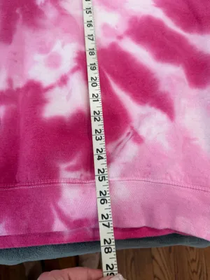 Urban Outfitters Renewal Remade Heart Tie-Dye Sweatshirt thumbnail 5