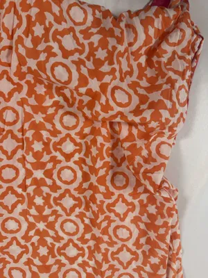 Roller Rabbit Geometric Block-Print Cotton Kurta Tunic XL thumbnail 4