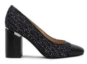 NEW Roller Knit Square-Toe Pumps, Size 7.5 New w/o Box thumbnail 1