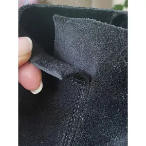 Very Volatile Black Genuine Suede Ankle Boots Women US 7.5 UK 5 EU 38 thumbnail 10
