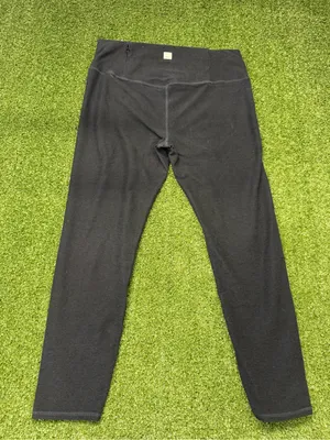 Vuori Clean Elevation Legging‎ Tight 7/8 Black Heather Workout Casual High Rise thumbnail 4