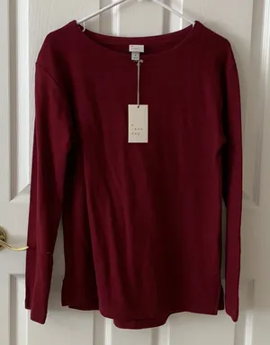 A new day ribbed pullover thumbnail 1