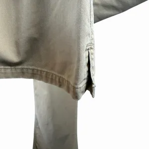 VTG Y2K Abercrombie‎ Women's 10R 25 Issue Wide Leg Flare Pants Khaki Minimalist thumbnail 8