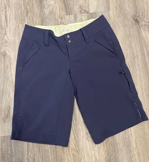 Lululemon Athletica Navy Blue Y2K Board Shorts Cargo Golf‎ Hiking Womens Size 6 thumbnail 1