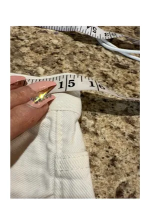 Madewell White Frayed Hem Denim Shorts thumbnail 6