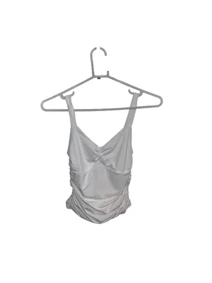 Ally. Ruched V-Neck Camisole Active wear tank top basic work out gym athleisure thumbnail 3