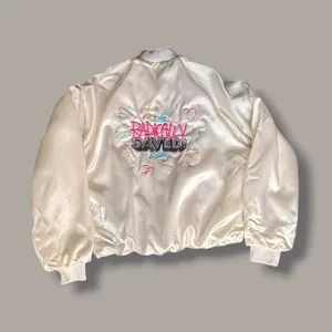 Vintage Pla-Jac Radically Saved Tour Satin Bomber Jacket Carman Ministries 80s thumbnail 8