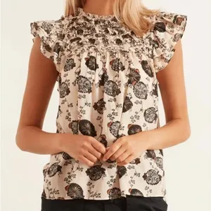 Ulla‎ Johnson Erin Top Gardenia Floral thumbnail 1