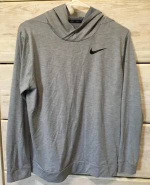 Nike Lightweight Gray Zip Up Hoodie thumbnail 1