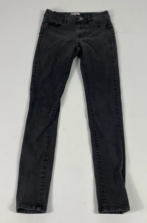 Juicy Couture Jeans Womens 2 Gray Charcoal Wash Mid Rise Skinny Stretch‎ Denim thumbnail 1