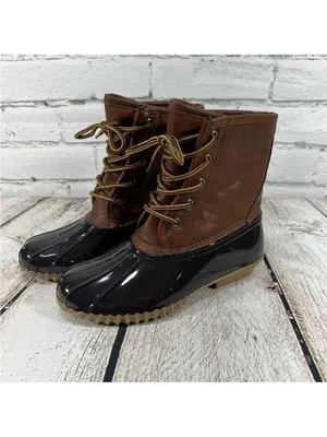 CoverGirl Women's Duck Rain/ Snow Boots Size 6 thumbnail 2