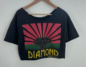 Diamond Supply Co. Off the Shoulder Crop Top thumbnail 1