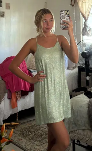 Multi Sequin Dress thumbnail 1
