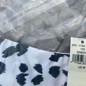 NWT aerie high cut cheekiest bikini bottom medium spotted animal print thumbnail 2