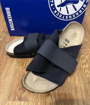 BIRKENSTOCK Kyoto black leather sandals slippers shoes women’s eur 39 new thumbnail 1