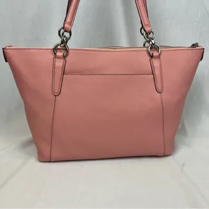 Coach F57526 Ava Tote Crossgrain Leather Bag Blush Pink / Silver - NEW w/ DEFECT thumbnail 12