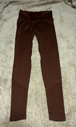 Amazon Brown Workout Leggings thumbnail 1
