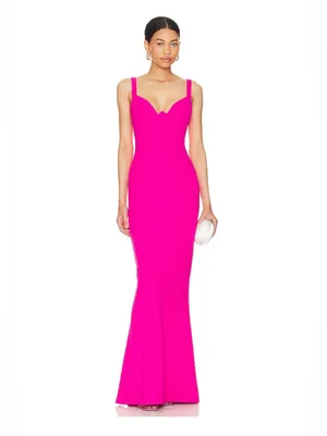 Nookie Romance Gown in Pink from Revolve thumbnail 14