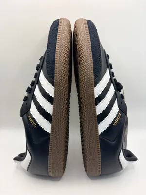 Adidas Samba OG IG9031 Black White Gum Leather Suede Sneakers Men 7.5 Women 8.5 thumbnail 6
