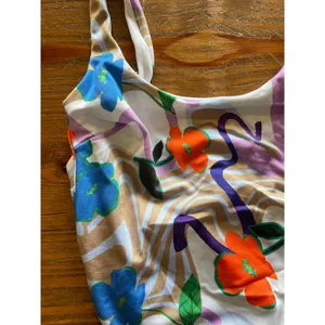 NWT ASOS Design Scoop Back Sleek One-Piece Floral Swirl Print, sz 6 thumbnail 4