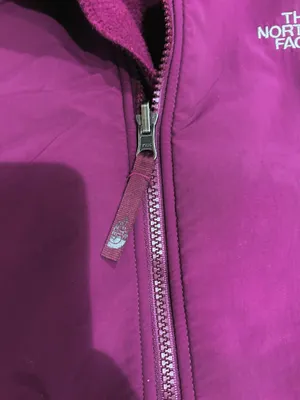 The North Face 90s Retro Denali purple fleece Hoodie jacket XL teenage!Women s/M thumbnail 16