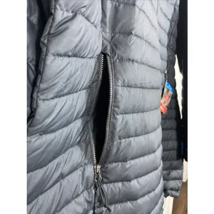 Columbia Women's White Out Mid Omni-Heat long black parka with hood size 1X NWT thumbnail 4