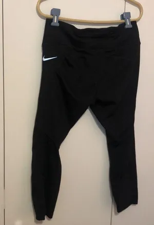 Nike Dri-Fit Black Leggings Large thumbnail 4