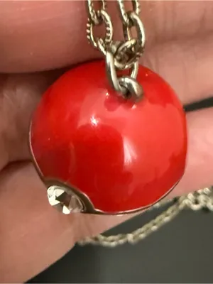 POKEMON Enameled Ball Pokeball Pendant Necklace thumbnail 8