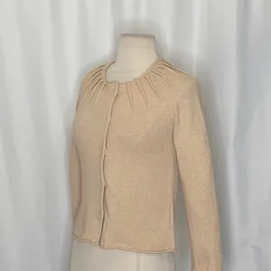 Anthropologie CHARLIE & ROBIN Cashmere Wool Cropped Cardigan Sweater Small thumbnail 5