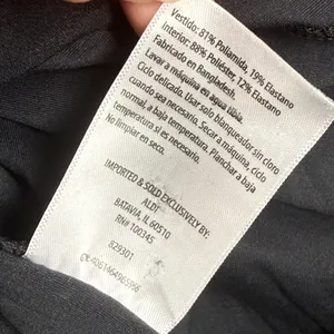 Paper Crane Athletic Dress Half Zip Sleeveless Golf Tennis Activewear‎ Black XL thumbnail 6