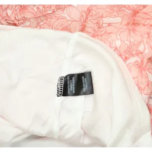 NEW Studio By JPR Floral-Print Sheer Puff Sleeve Blouse Top Shell Pink / White M thumbnail 5