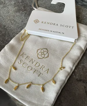 Kendra Scott Gold Necklace thumbnail 3