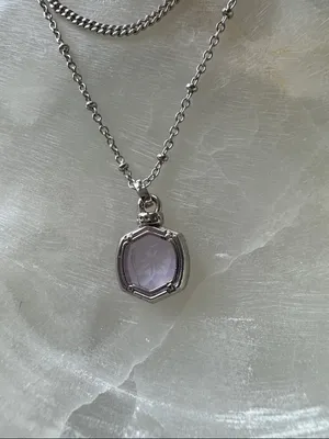 Kendra Scott Davie Intaglio multi strand necklace thumbnail 3