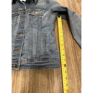 Old Navy Jean Jacket Womens Size Small‎ Blue Denim Button VTG Y2K thumbnail 3