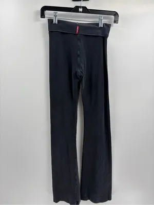 Hard tail y2k 2000s 90s fold over black workout pants leggings size xs thumbnail 6
