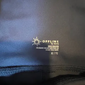Aerie OFFLINE Goals 7/8 Leggings Navy Blue High Rise Womens XL NWT 070-1701-5091 thumbnail 3