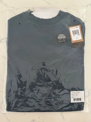 VO Fuse Men's Long Sleeve Rashguard UPF 50+ Blue Size Small NWT Size S thumbnail 1